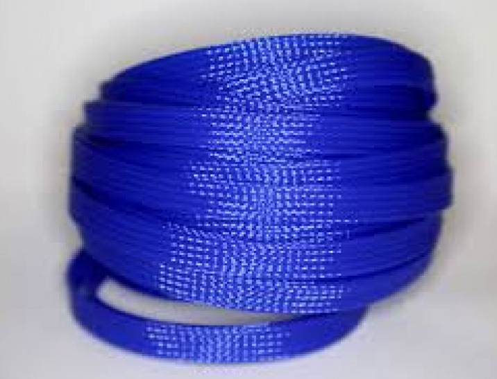 Защитная кабельная оплетка Global Audio PCB-10BE синяя (1б-50м) (1м) - фото